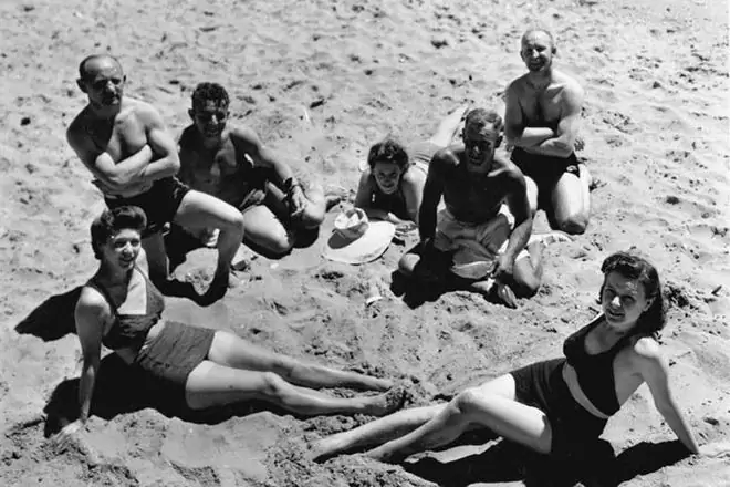 Посещение пляжа