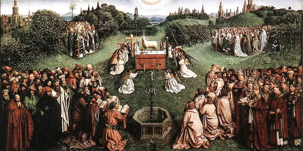 Теперь вы можете увеличить изображение легендарного Гентского алтаря