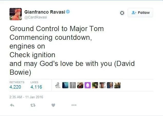 Твит Раваси