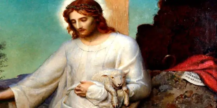 Анализ искусства: Что вы видите на этой картине Христа как Доброго Пастыря?