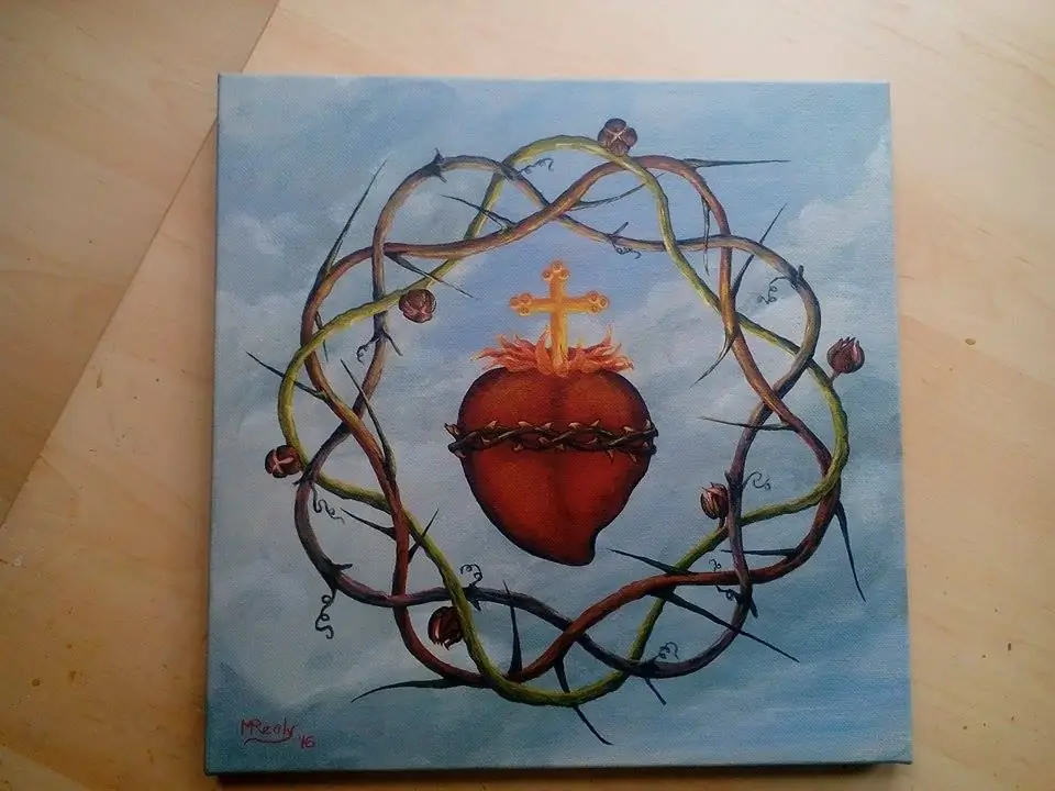 Маргарет Роуз Реали Священное Сердце Терновый Венец