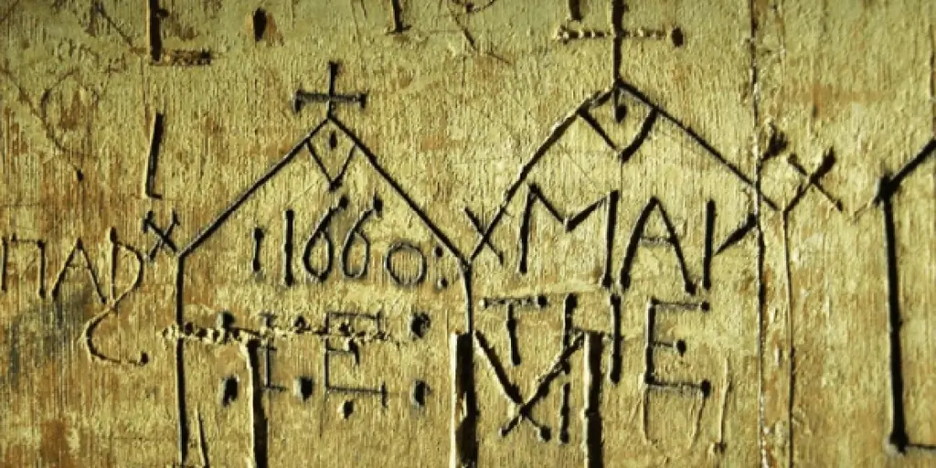 Таинственные средневековые граффити на стенах английских церквей