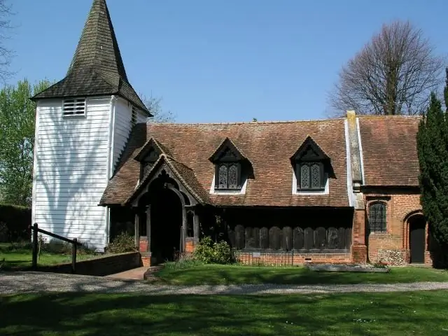 Самая старая деревянная церковь в мире находится в Англии