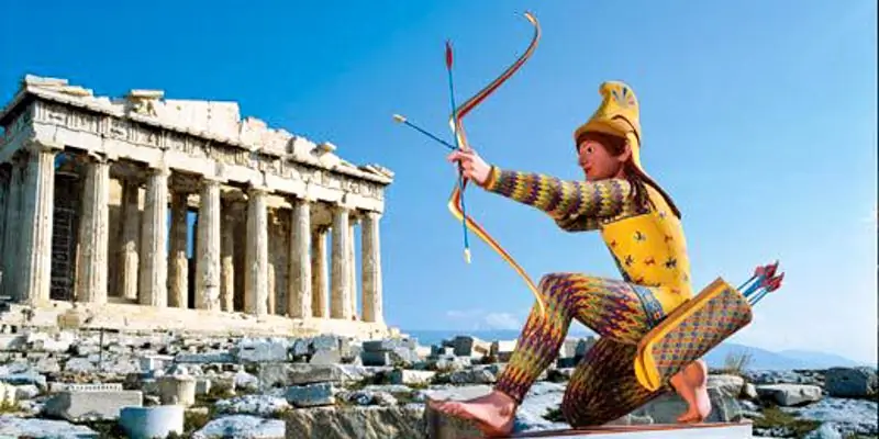 Забытые оригинальные цвета Древней Греции