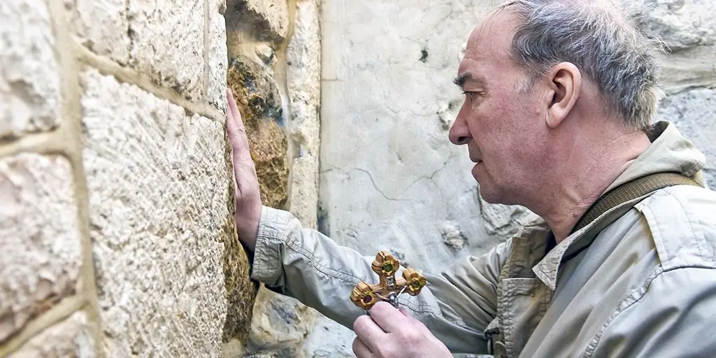 О Крестном пути впервые молились во время паломничества в Святую Землю