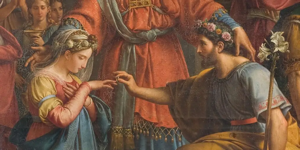 Может ли это быть обручальное кольцо Девы Марии's?