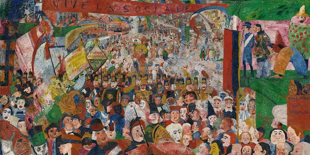 Here'так один художник представил себе возвращение Христа's в современную Европу