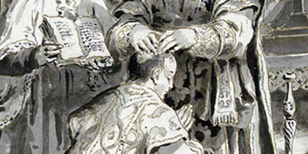 В 83 года он был рукоположен в сан священника собственным сыном