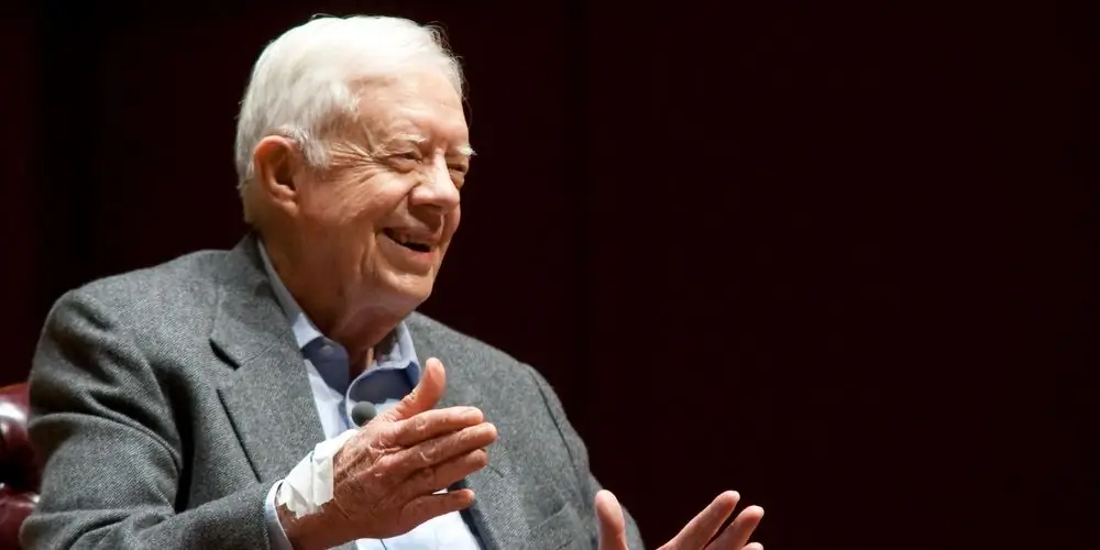 Джимми Картер'вторая осень в этом месяце прерывает его планы преподавать в воскресной школе