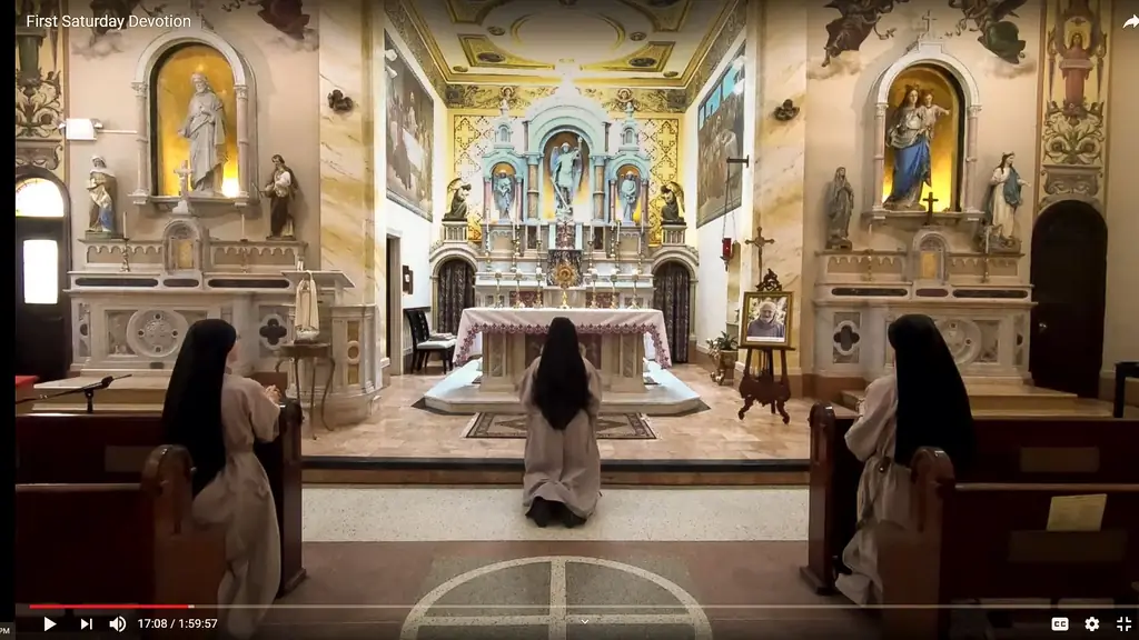 ФРАНЦИСКАНСКИЕ СЕСТРЫ ОБНОВЛЕНИЯ, ПОСВЯЩЕНИЕ ПЕРВОЙ СУББОТЫ