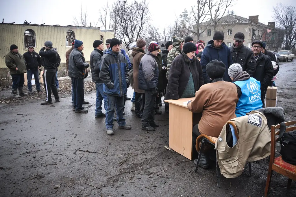 Папа Франциск раскрывает скрытый и забытый гуманитарный кризис в Украине