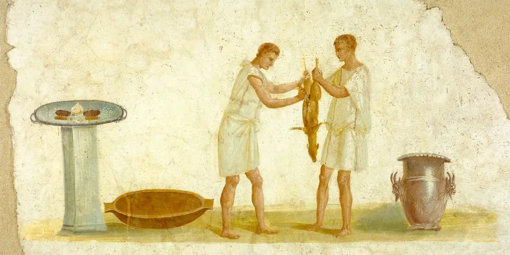 Here' вот что ранние христианские семьи ели на обед