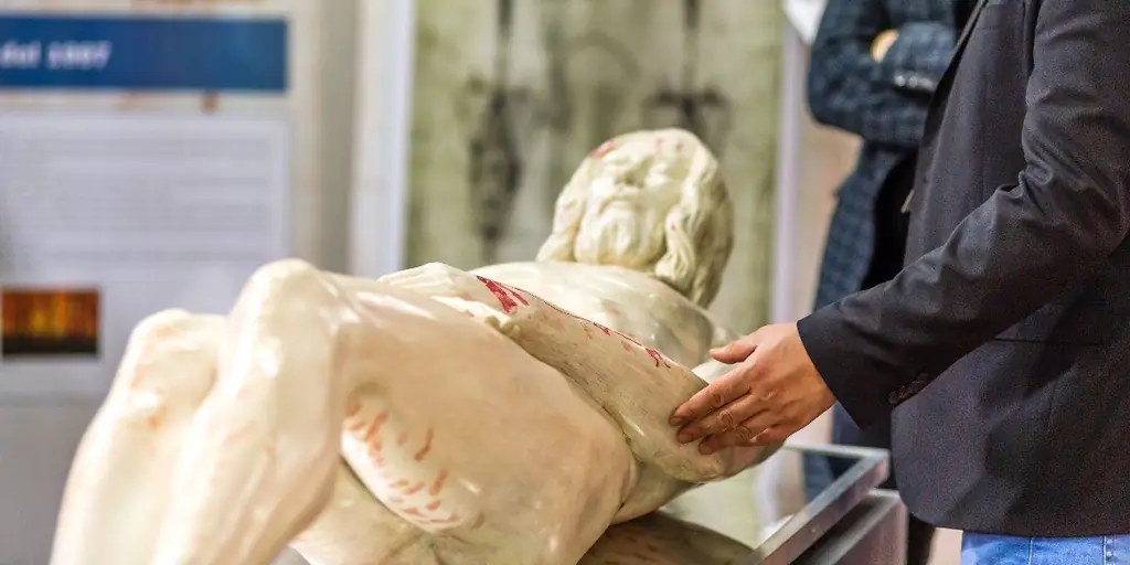 3D-модель Христа на основе Туринской плащаницы на выставке в Венеции