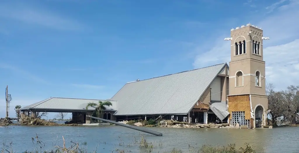 Луизианская епархия сильно пострадала от урагана Лаура