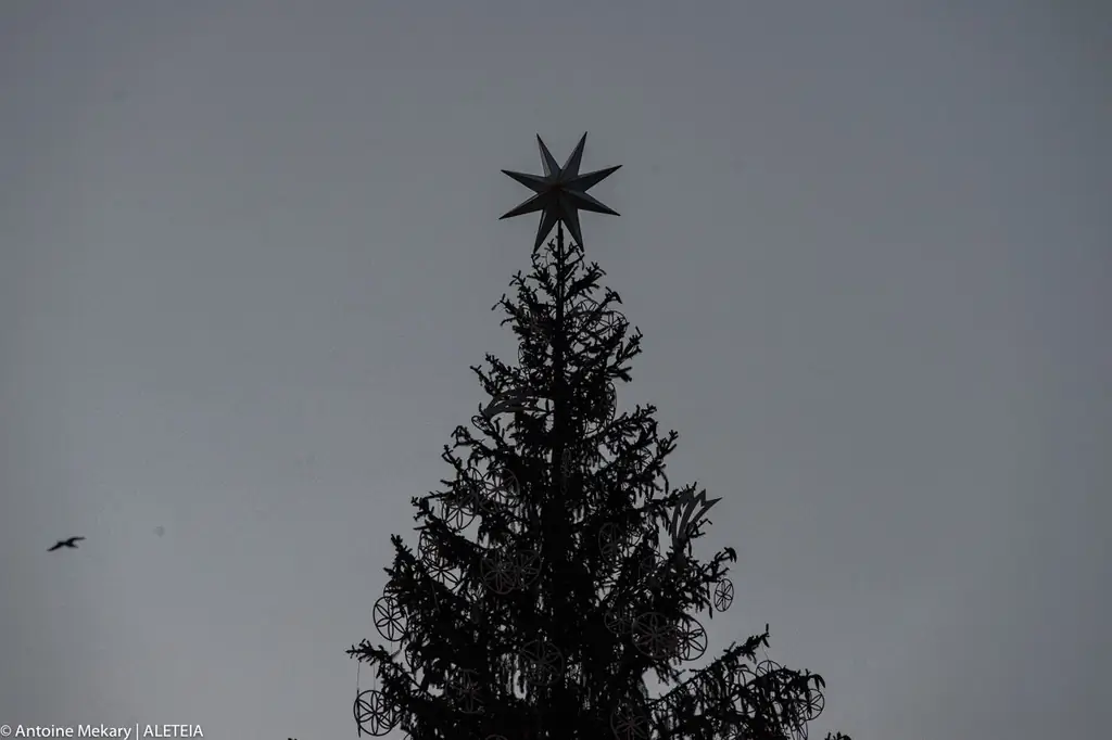 (Видео зажжения рождественской елки в Ватикане): Рождественские иконы больше, чем когда-либо, являются признаком надежды, говорит Папа Франциск