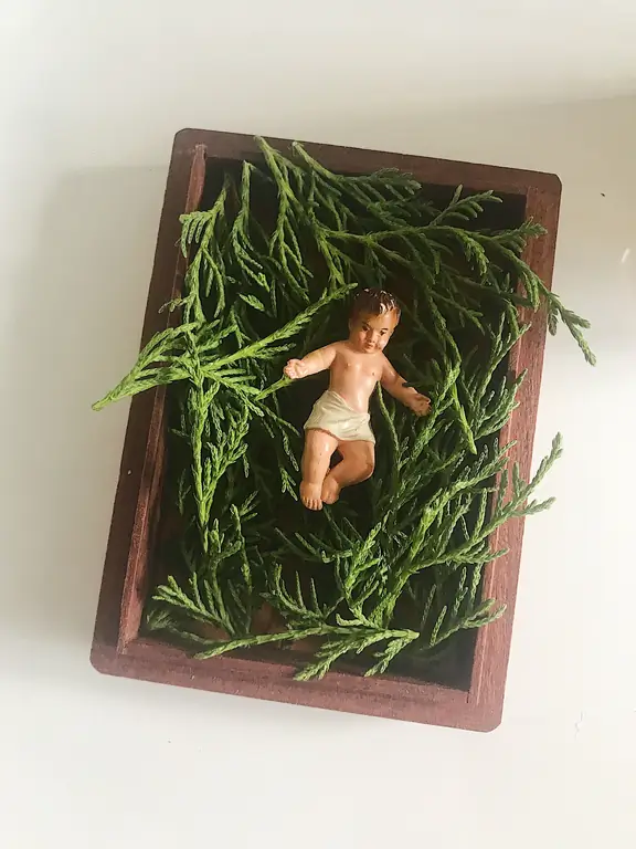 Actividad de Adviento Cuna Nino Jesús