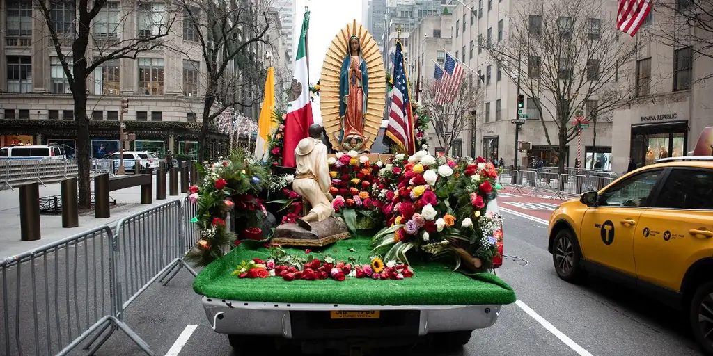 Эксклюзивные фото: Нью-Йорк празднует праздник Богоматери Гваделупской