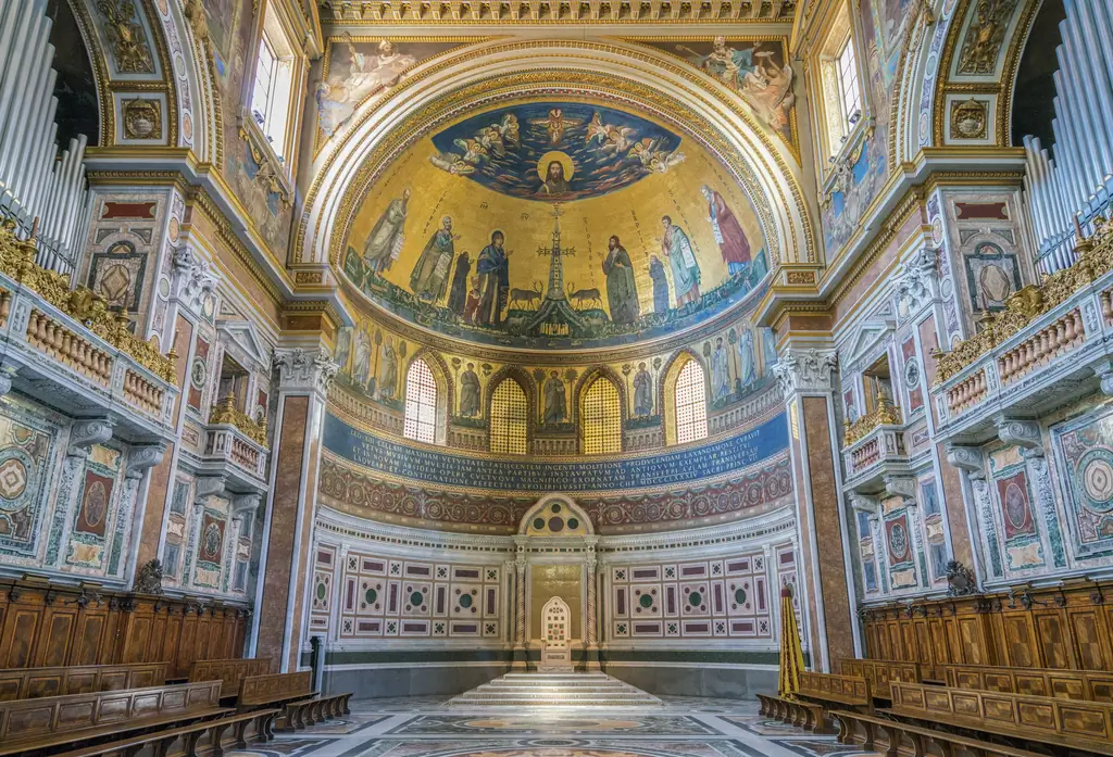 В ожидании Воскресения: виртуально посетите мозаику Святого Иоанна Латеранского