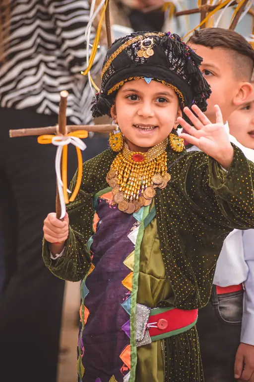 Осанна! Иракские дети из христианской деревни отмечают Вербное воскресенье