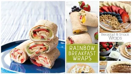 10 низкокалорийных, но богатых питательными веществами фруктовых обертываний на завтрак