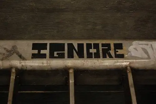 Вы игнорируете важных людей?