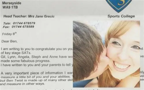 Это школьное письмо мальчику-аутисту растрогало его мать до слез