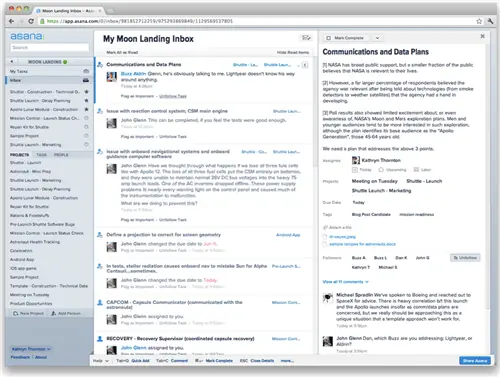 Откажитесь от электронной почты и доводите дело до конца с помощью Asana и Inbox