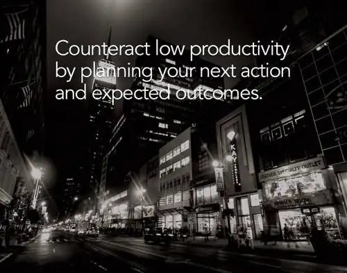 Как быть продуктивным и бороться с низкой производительностью