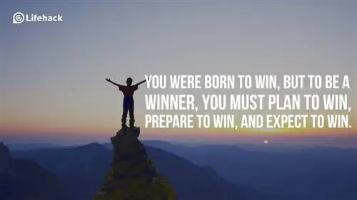 Как победить, как потерпеть неудачу и как стать счастливчиком