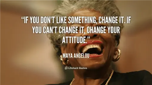 Ежедневная цитата: Измени, если тебе что-то не нравится