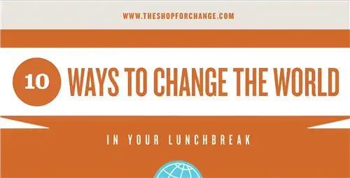 10 способов изменить мир всего за пару минут