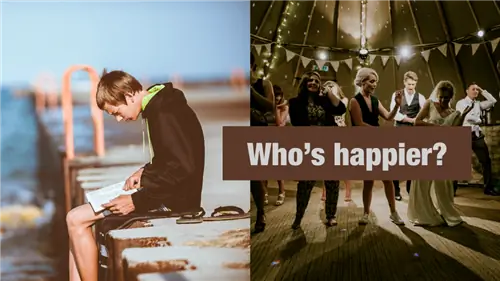 Действительно ли экстраверт счастливее интроверта? Давайте посмотрим на результаты исследований