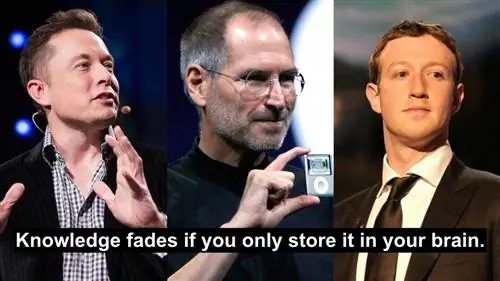 Один процесс, который отмечает разницу между быстрыми учениками и обычными учениками