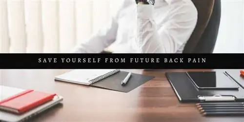 Вы сидите более 9 часов в день, поэтому убедитесь, что вы сидите прямо