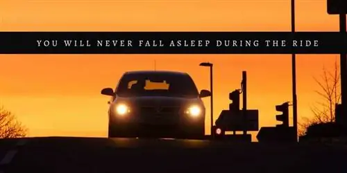 Теперь вы можете носить это, чтобы не заснуть во время долгих и скучных дорожных поездок