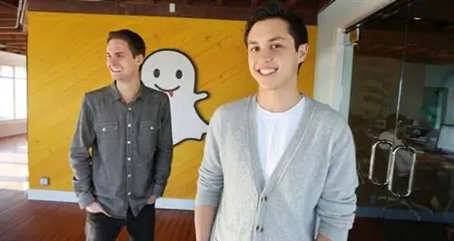 Соавторы SnapChat Эван и Бобби