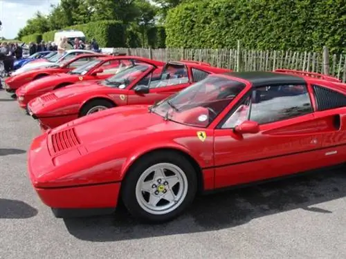 У него была коллекция из 2300 автомобилей; в основном Бентли, Феррари и Роллс-Ройсы