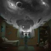 мечта в черно-белом цвете