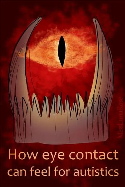 Глаз Суарона показывает проблемы на красном фоне