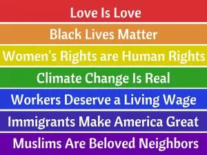 Исламофобия & Демократия несовместима; Мусульмане – любимые соседи