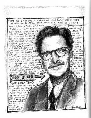 Эрнест Беккер, theguyinthelibrary