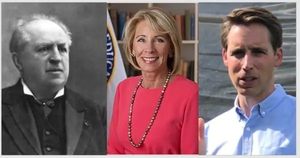 Джош Хоули, Бетси ДеВос и Авраам Кайпер: расплата