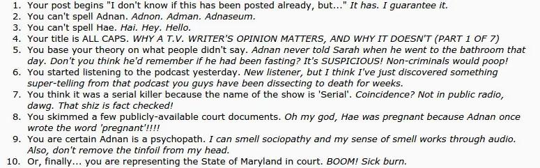 Почти уверен, что это моя любимая тема во всем сабреддите Serial. Thousandshipz заслуживает еще тысячу кораблей