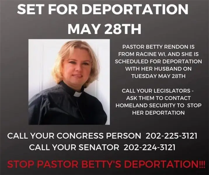 Пастор Бетти Рендон подлежит депортации – почему это переходит черту