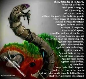 Тор, сокрушающий змея