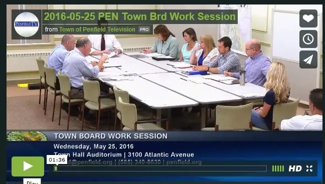 Нажмите, чтобы перейти на страницу Vimeo Penfield Town и посмотреть видео