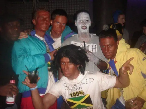 Братство-вечеринка-блэкфейс