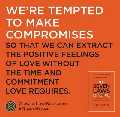 7 законов цитаты из книги любовь 7lawsoflove Дэйв Уиллис идет на компромисс с автором