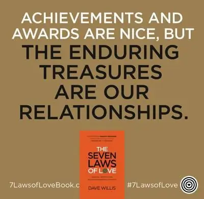 Дэйв Уиллис цитирует семь законов любви 7lawsoflove книга отношений