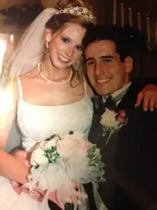 Дэйв и Эшли Уиллис свадебное фото брак Дэйв Уиллис